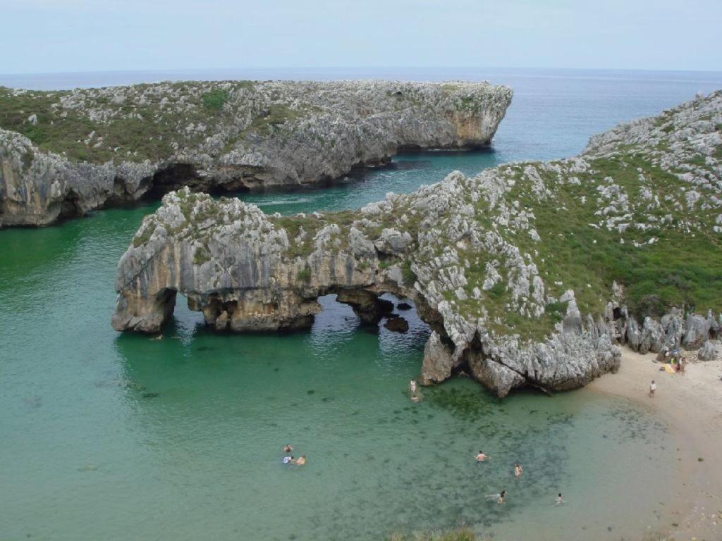 Casa Rural Las Fraguas Llanes, Gulpiyuri, Bufones Exteriör bild